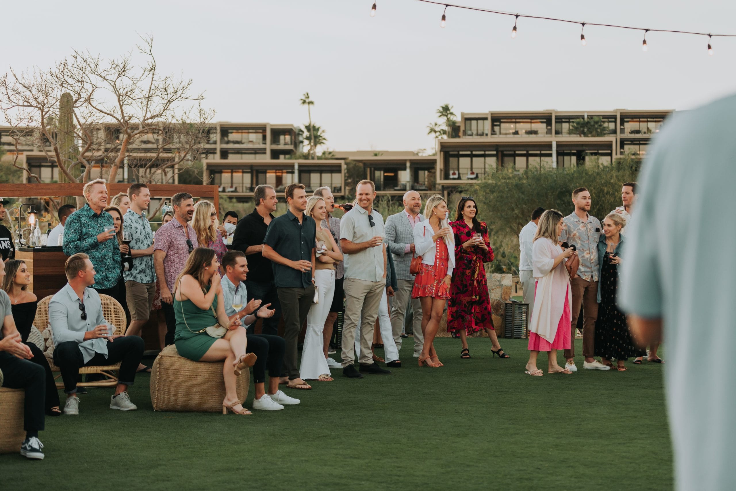 Voit Commercial Real Estate team at their annual incentive trip in Cabo 2022