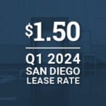 $1.50 - Q1 2024San Diego Lease rates