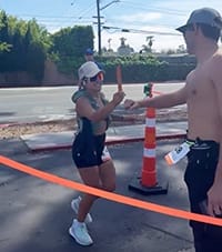 a leg handoff with Katherine