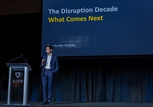 Dex Hunter-Torricke’s presentation, The Disruption Decade: What Comes Next